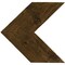 Ekena Millwork 14 3/4"W x 14"H x 3/4"D Vintage Farmhouse 5 1/2" Chevron, Barnwood Decor Collection, Pebble Grey DECR14X14X075CHVPG - alternate 2